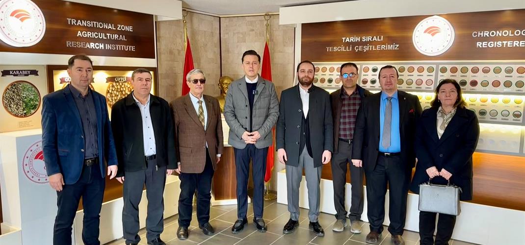 Eskişehir Milletvekili İdris Nebi HATİPOĞLU ve Beraberindeki Heyetin Enstitümüzü Ziyareti