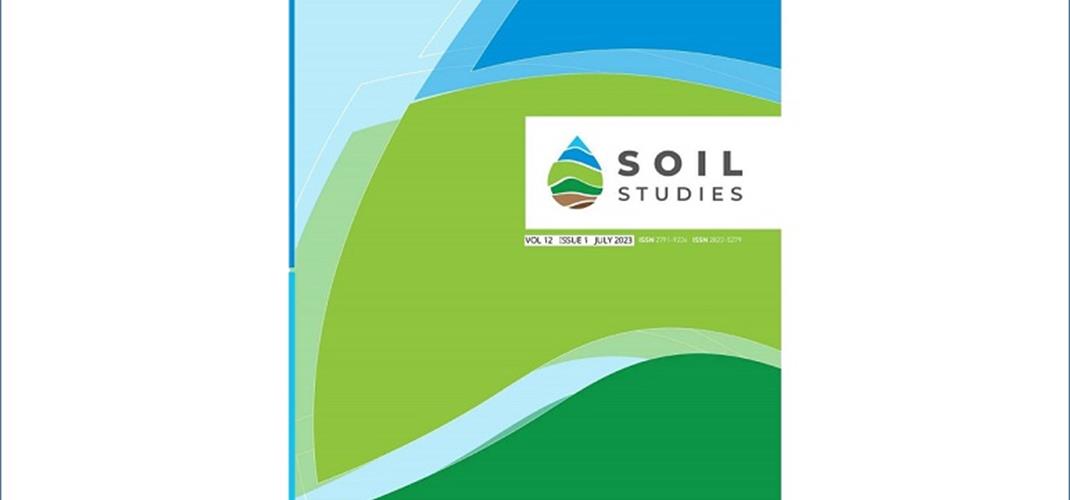 “THE DECEMBER ISSUE OF SOIL STUDIES' JOURNAL HAS BEEN PUBLISHED.
